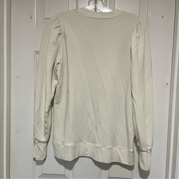 Summersalt Softest French Terry Puff Sleeve Pullover Small B2 - Picture 4 of 5